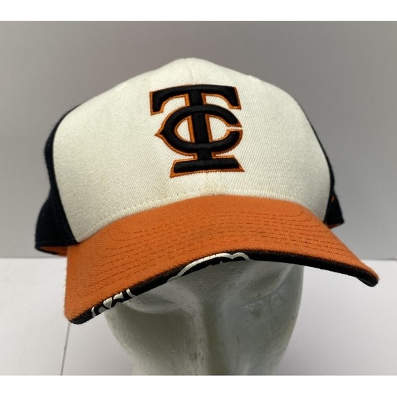 Zephyr Other - Zephyr 32/5 Tusculum College Pioneers 7 3/4 Hat Black Orange White